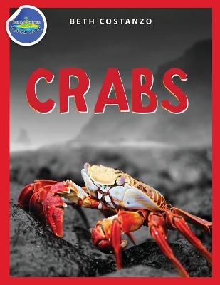 Book cover for Crab Activity Workbook for Kids ages 4-8