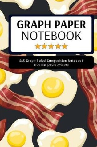 Cover of 5x5 Graph Ruled Composition Notebook