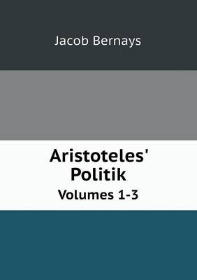 Book cover for Aristoteles' Politik Volumes 1-3
