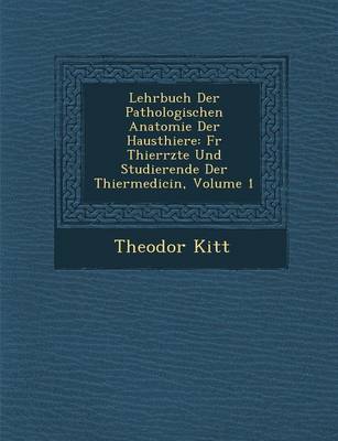 Book cover for Lehrbuch Der Pathologischen Anatomie Der Hausthiere