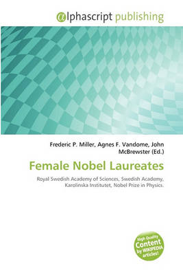 Book cover for Female Nobel Laureates