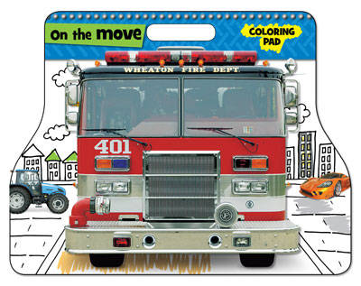 Book cover for On The Move Colouring Pad