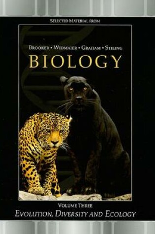 Cover of LSC  Brooker Biology Volume Three Evolution, Diversity and Ecology(General Use)