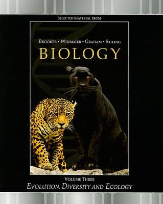 Book cover for LSC  Brooker Biology Volume Three Evolution, Diversity and Ecology(General Use)