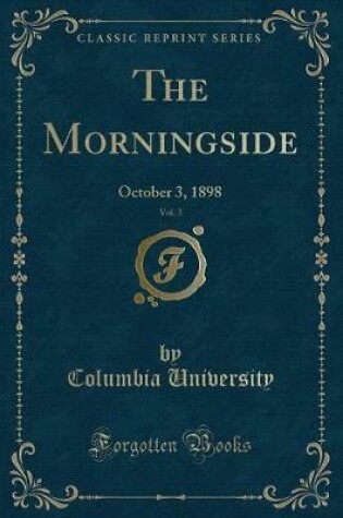 Cover of The Morningside, Vol. 3