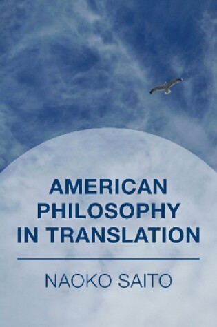Cover of American Philosophy in Translation