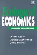 Book cover for Ecological Economics