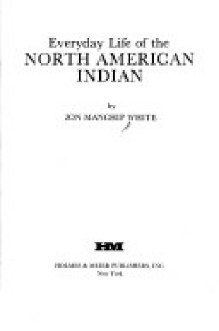 Cover of Everyday Life of the North American Indian