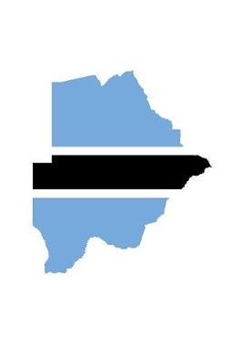 Book cover for The Flag of Botswana Overlaid on The Map of the African Nation Journal