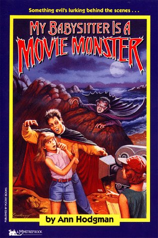 Book cover for My Babysitter is a Movie Monster
