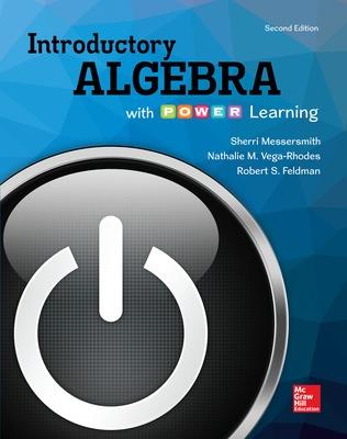 Book cover for Introductory Algebra with P.O.W.E.R. Learning