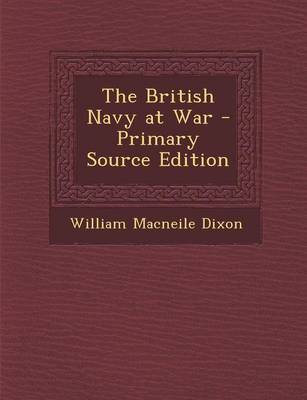 Book cover for The British Navy at War