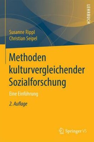 Cover of Methoden kulturvergleichender Sozialforschung