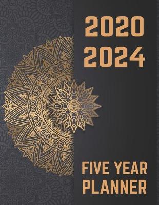 Book cover for 2020-2024 Five Year Planner