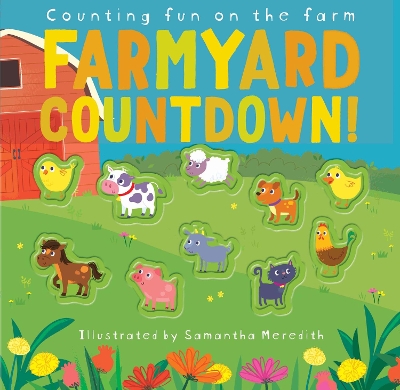 Book cover for Farmyard Countdown!