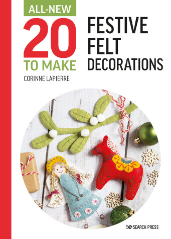 Book cover for Festive Felt Decorations