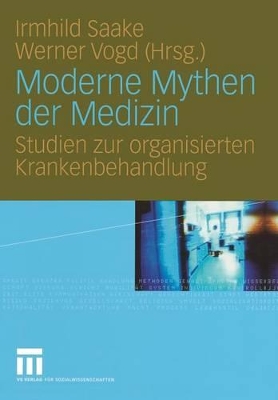 Book cover for Moderne Mythen der Medizin