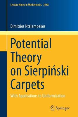 Book cover for Potential Theory on Sierpiński Carpets