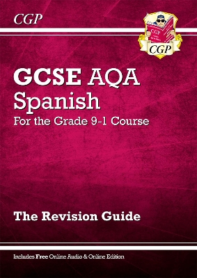 Cover of GCSE Spanish AQA Revision Guide - for the Grade 9-1 Course (with Online Edition)