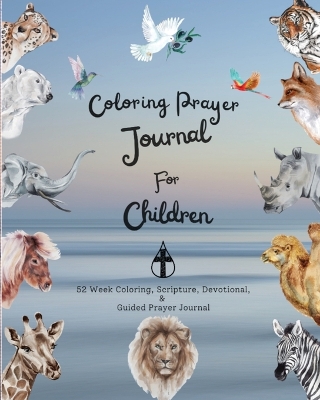 Cover of Coloring Prayer journal for children