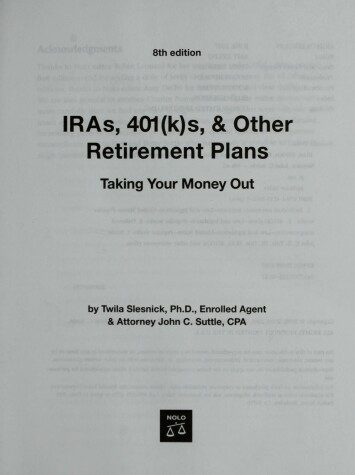 Book cover for IRAs, 401(k)s & Other Retirement Plans