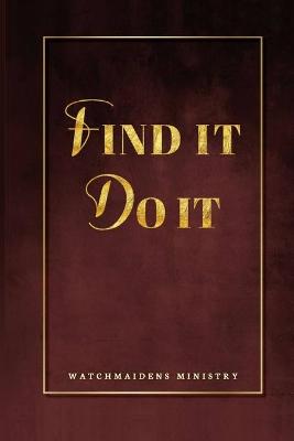 Book cover for Find It, Do It!