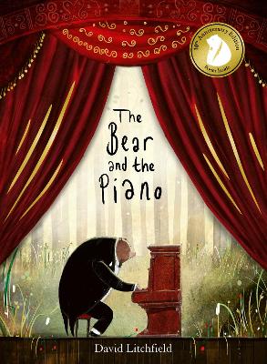 Book cover for The Bear and the Piano 10th Anniversary