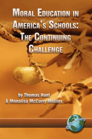 Cover of Moral Education in America's Schools