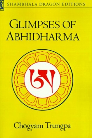 Cover of Glimpses of Abhidharma