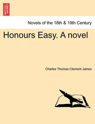 Book cover for Honours Easy. a Novel Vol. I.
