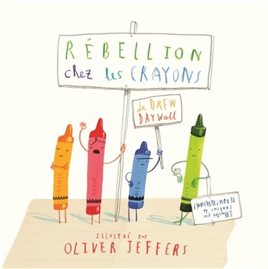 Book cover for Rebellion chez les crayons