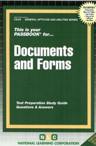 Cover of DOCUMENTS and FORMS