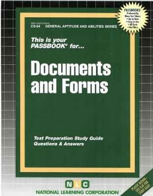 Book cover for DOCUMENTS and FORMS