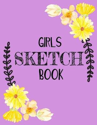 Book cover for Girls Sketch Book