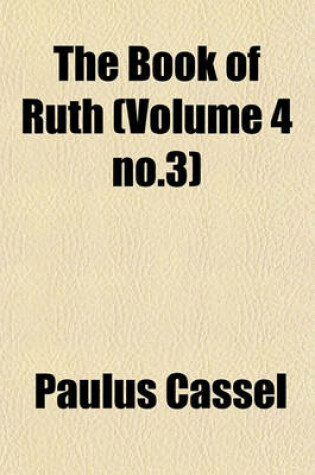 Cover of The Book of Ruth (Volume 4 No.3)