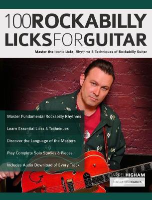 Book cover for 100 Rockabilly Licks For Guitar
