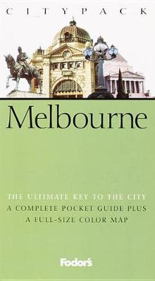 Book cover for Fodor Citypack Melbourne 1st Editi