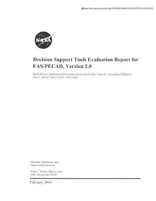 Book cover for Decision Support Tools Evaluation Report for Fas/Pecad, Version 2.0