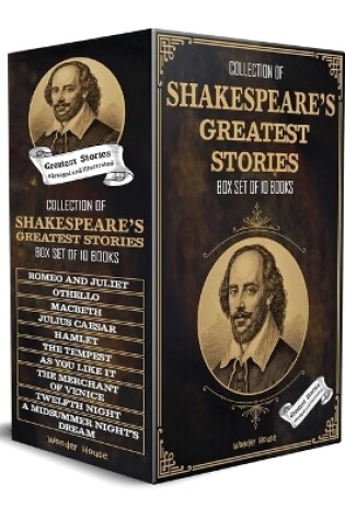 Cover of Collection of Shakespeare's Greatest Stories (Box Set of 10 Books) for Children