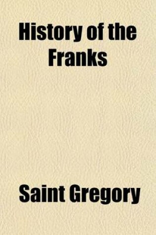 Cover of History of the Franks