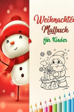 Cover of Weihnachten Malbuch fur Kinder