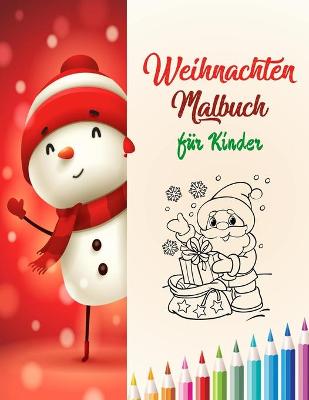 Book cover for Weihnachten Malbuch fur Kinder