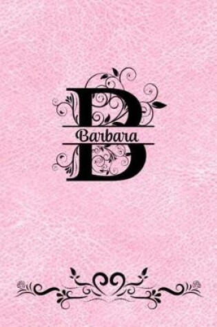 Cover of Split Letter Personalized Journal - Barbara