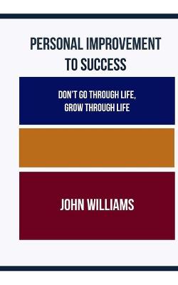 Book cover for Personal improvement to success