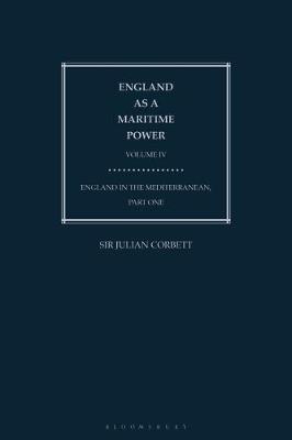 Book cover for England as a Maritime Power - Volume IV