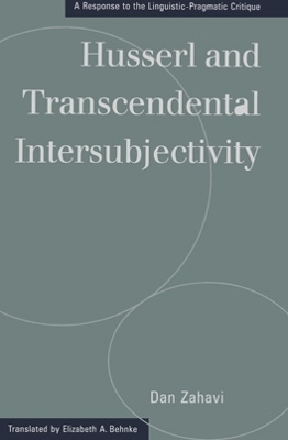 Book cover for Husserl and Transcendental Intersubjectivity