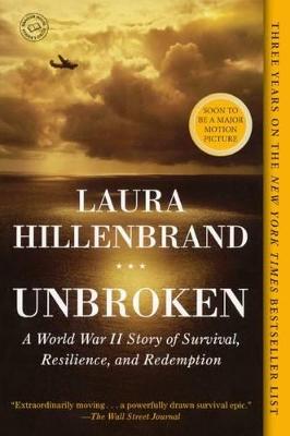 Book cover for Unbroken: A World War II Story of Survival, Resilience, and Redemption