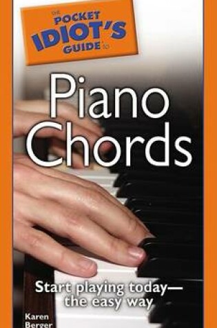 Cover of The Pocket Idiot's Guide to Piano Chords