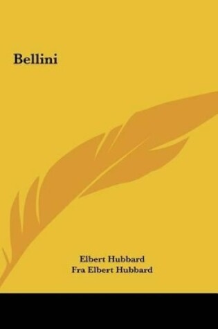 Cover of Bellini