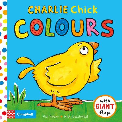 Book cover for Charlie Chick Colours